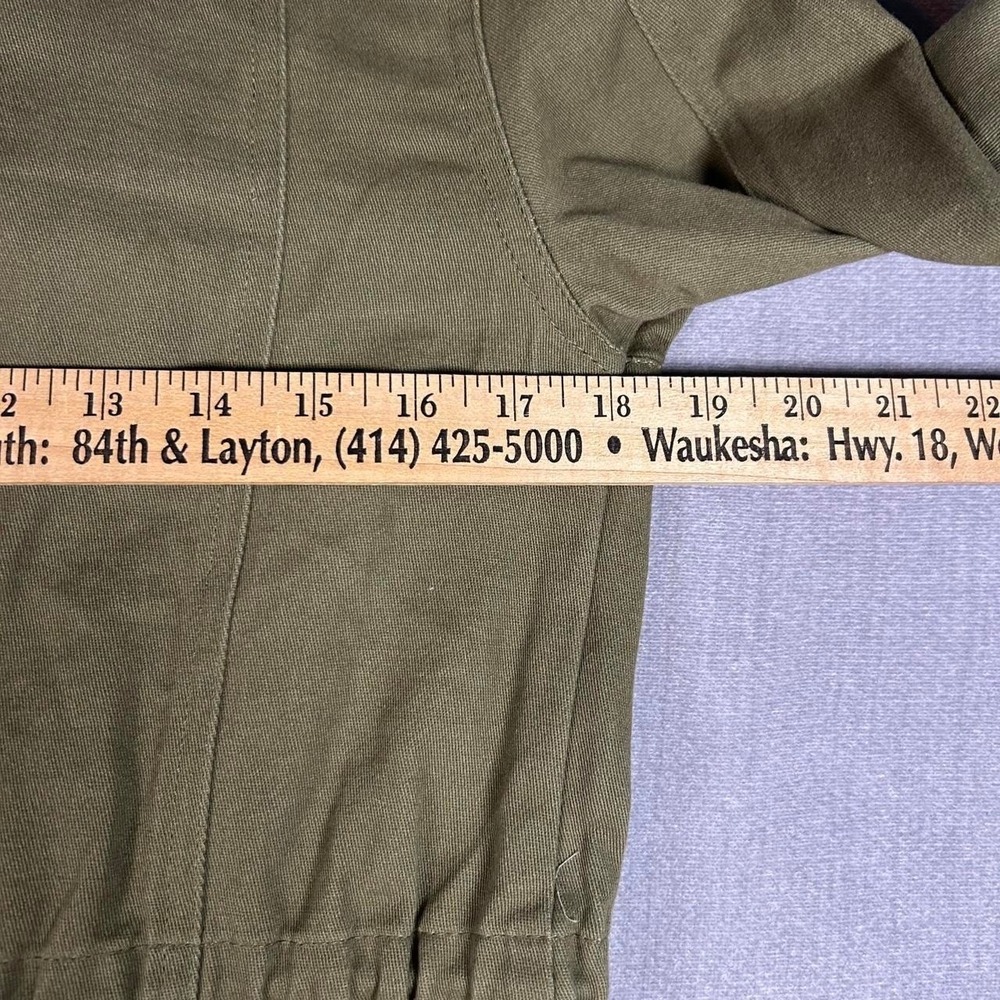 Unbranded Army Green Utility Field Jacket Cotton Military Coat Small B8C132 - Picture 4 of 6